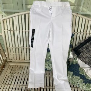 White banana republic pants